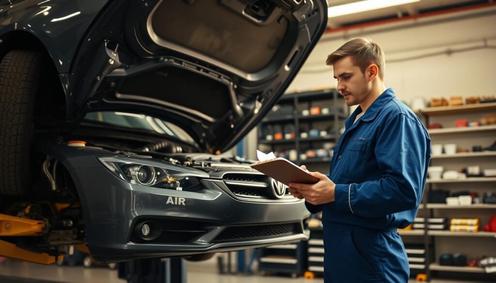 manutenção preventiva de carro